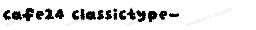 cafe24 classictype字体转换